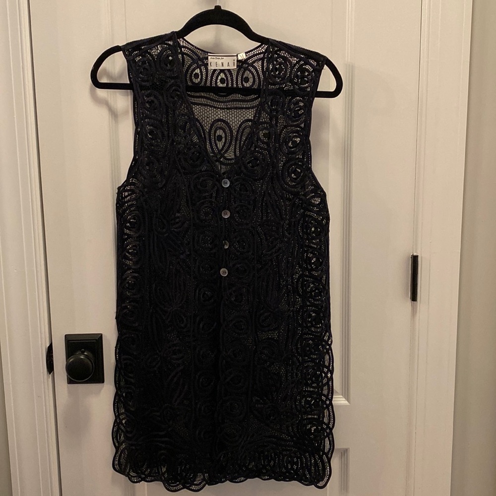 Kenar Lace Vest Top